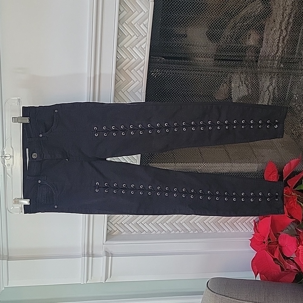 Topshop moto black jeans 26